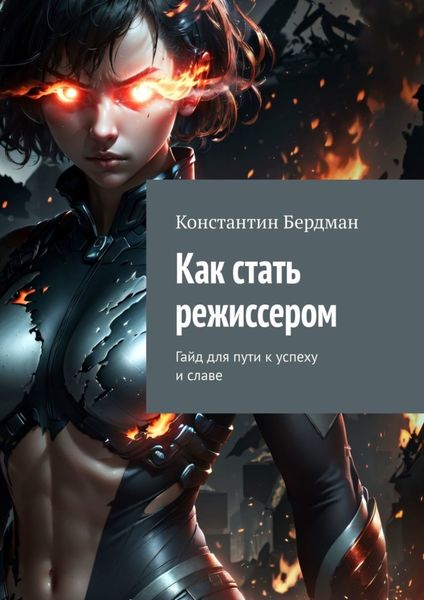 Обложка книги  «Как стать режиссером. Гайд для пути к успеху и славе»