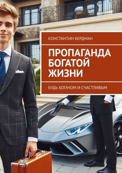 Обложка книги  «Пропаганда богатой жизни. Будь богачом и счастливым»