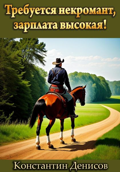 Обложка книги  «Требуется некромант, зарплата высокая!»