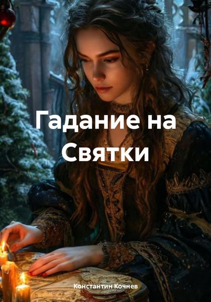 Обложка книги «Гадание на Святки»