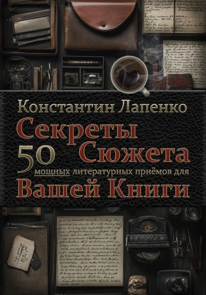 Обложка книги  «Секреты Сюжета: 50 мощных литературных приемов для Вашей книги»