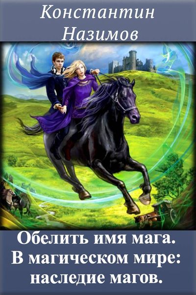 Обложка книги  «В магическом мире: наследие магов»