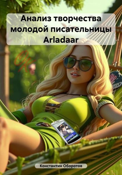 Обложка книги  «Анализ творчества молодой писательницы Arladaar»