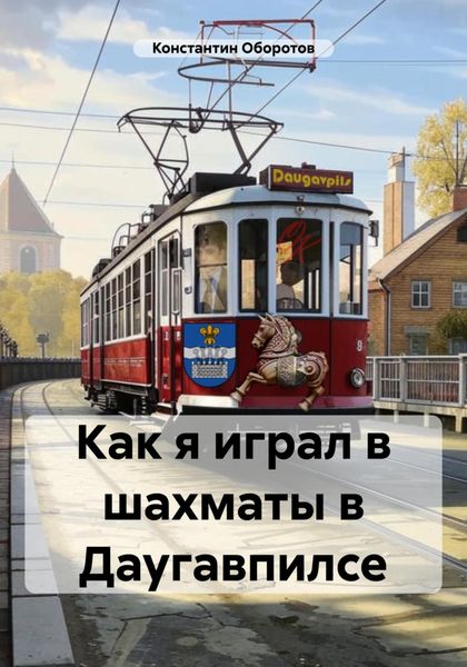Обложка книги  «Как я играл в шахматы в Даугавпилсе»
