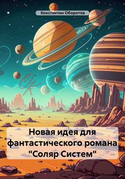 Обложка книги  «Новая идея для фантастического романа «Соляр Систем»»