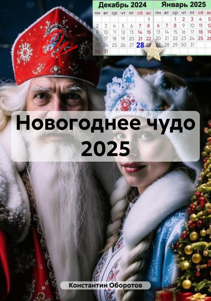 Обложка книги  «Новогоднее чудо 2025»