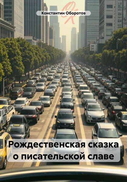 Обложка книги  «Рождественская сказка о писательской славе»
