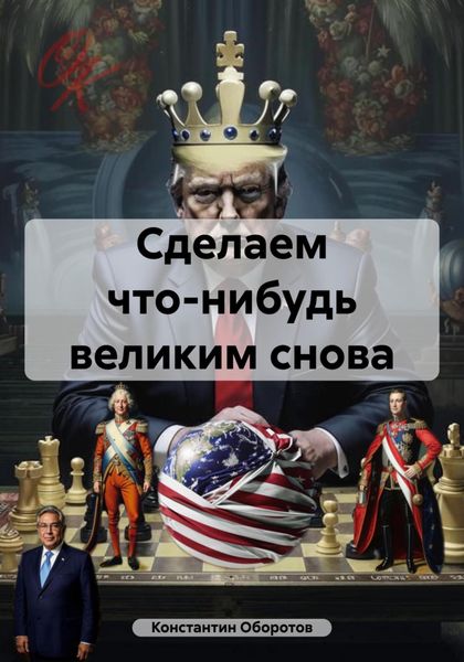 Обложка книги  «Сделаем что-нибудь великим снова»