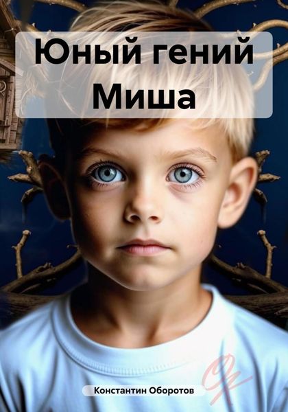 Обложка книги  «Юный гений Миша»