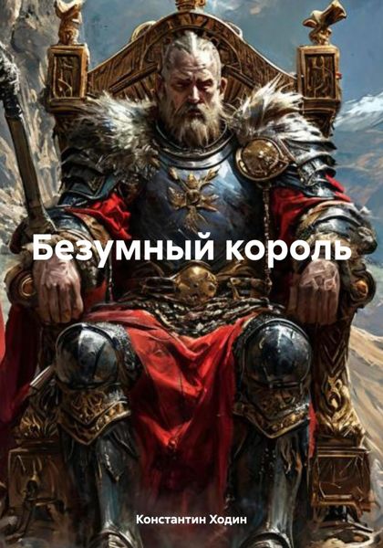 Обложка книги  «Безумный король»