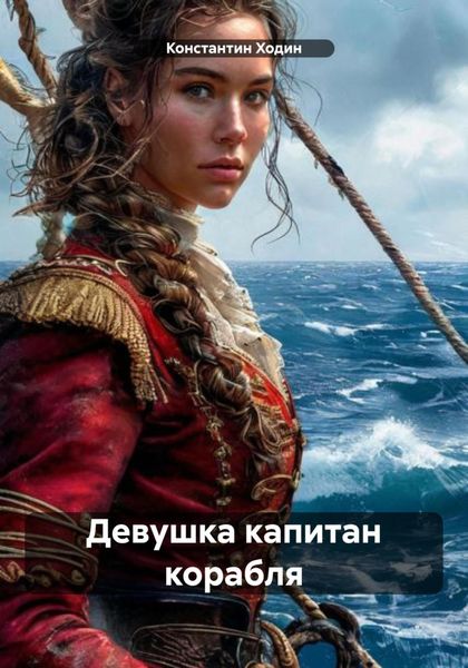 Обложка книги  «Девушка капитан корабля»