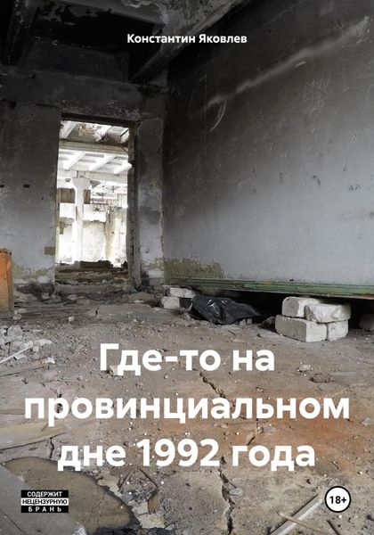 Обложка книги «Где-то на провинциальном дне 1992 года»
