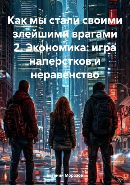 Обложка книги  «Как мы стали своими злейшими врагами 2. Экономика: игра наперстков и неравенство»