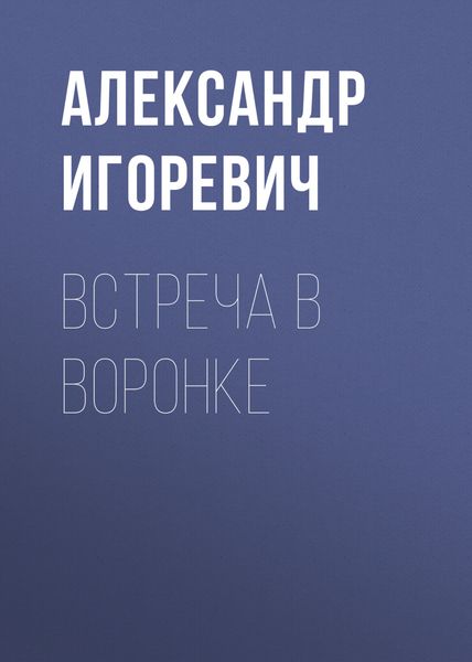 Обложка книги  «Встреча в воронке»