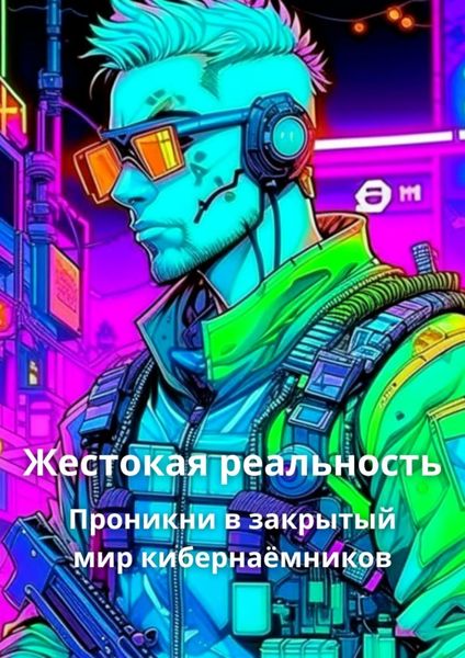 Обложка книги  «Жестокая реальность. Проникни в закрытый мир кибернаёмников»
