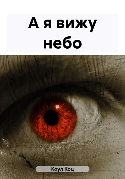 Обложка книги  «А я вижу небо»