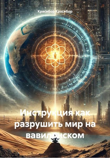 Обложка книги  «Инструкция как разрушить мир на вавилонском»