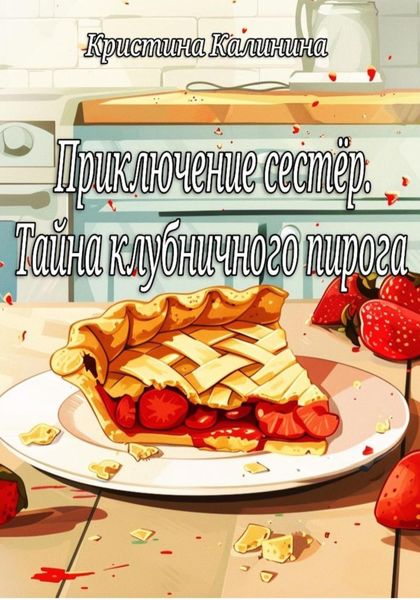 Обложка книги  «Приключение сестёр. Тайна клубничного пирога»