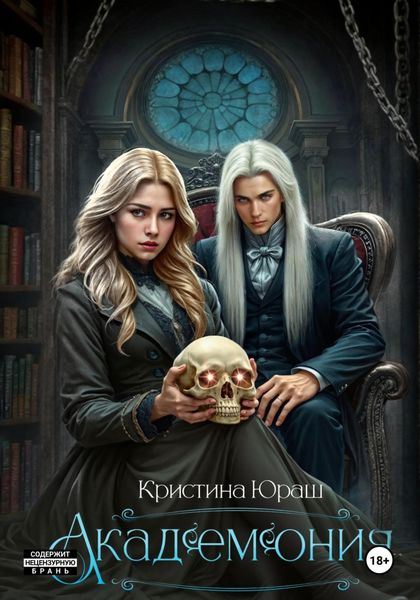 Обложка книги  «Академония. Я – не чудовище, я только учусь!»