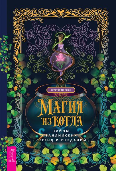 Обложка книги «Магия из котла: тайны валлийских легенд и преданий»