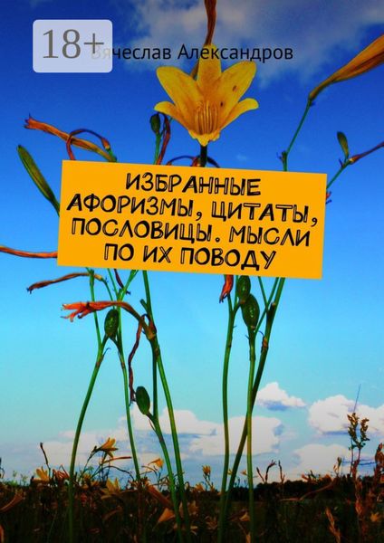 Обложка книги  «ИЗБРАННЫЕ АФОРИЗМЫ, ЦИТАТЫ, ПОСЛОВИЦЫ. МЫСЛИ ПО ИХ ПОВОДУ»