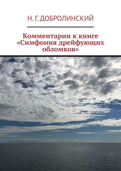 Обложка книги  «Комментарии к книге «Симфония дрейфующих обломков»»