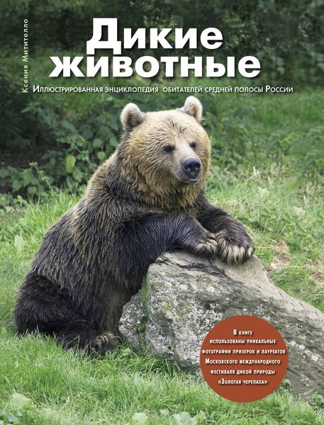 Обложка книги  «Дикие животные. Иллюстрированная энциклопедия обитателей средней полосы России»