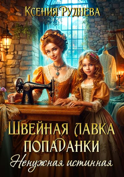 Обложка книги  «Швейная лавка попаданки. Ненужная истинная»
