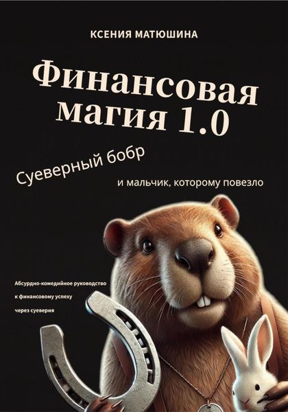 Обложка книги  «Финансовая магия 1.0: суеверный бобр и мальчик, которому повезло»