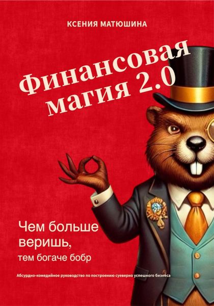 Обложка книги  «Финансовая магия 2.0: чем больше веришь, тем богаче бобр»