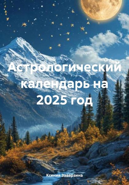 Обложка книги  «Астрологический календарь на 2025 год»