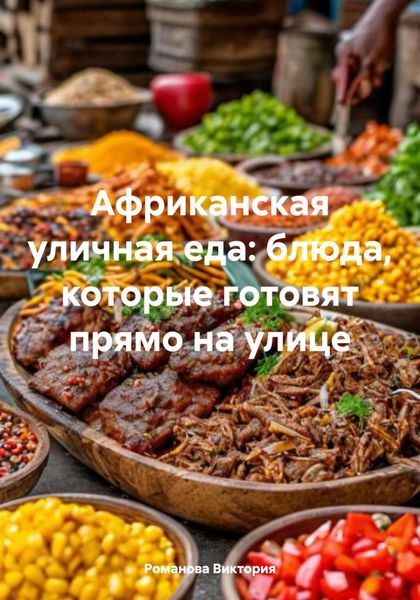 Обложка книги  «Африканская уличная еда: блюда, которые готовят прямо на улице»