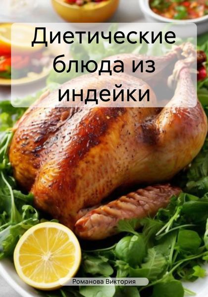 Обложка книги «Диетические блюда из индейки»