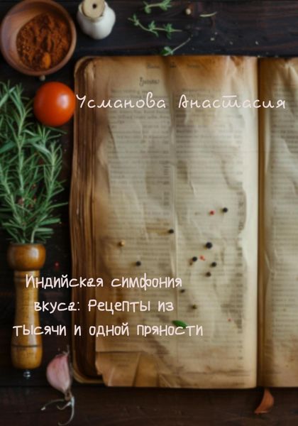 Обложка книги  «Индийская симфония вкуса: рецепты из тысячи и одной пряности»