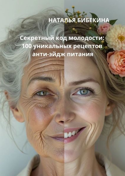 Обложка книги  «Секретный код молодости: 100 уникальных рецептов анти-эйдж-питания»