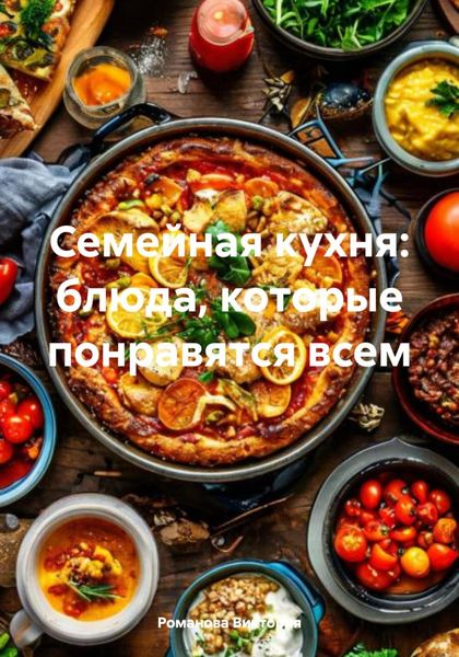 Обложка книги  «Семейная кухня: блюда, которые понравятся всем»