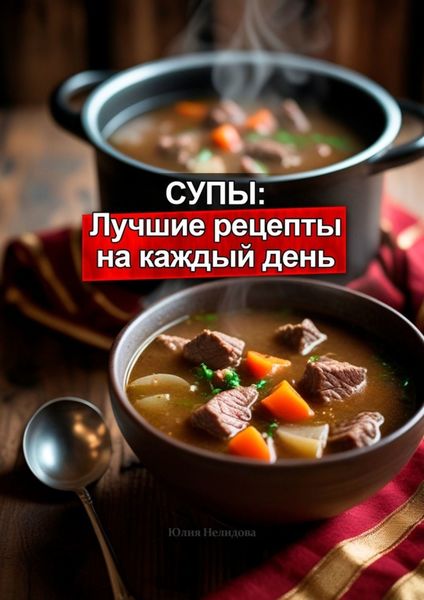Обложка книги «Супы: Лучшие рецепты на каждый день»