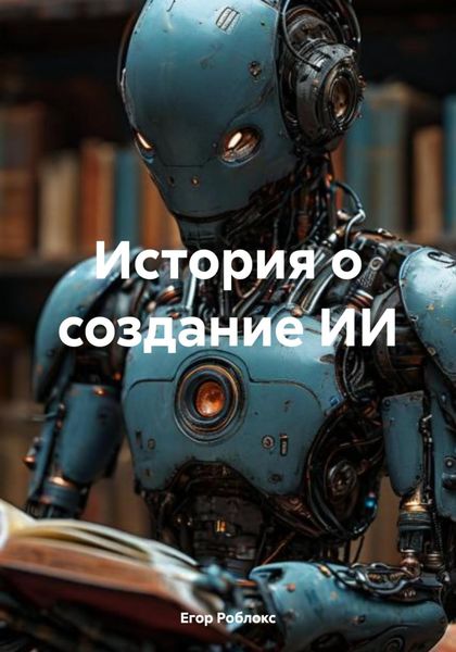 Обложка книги  «История о создание ИИ»