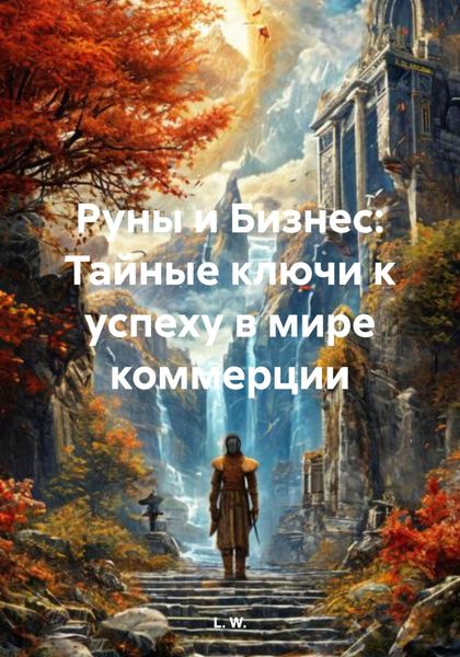 Обложка книги  «Руны и Бизнес: Тайные ключи к успеху в мире коммерции»