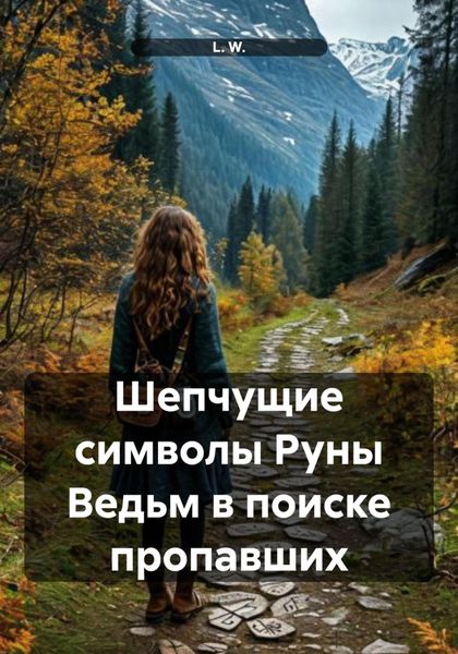 Обложка книги  «Шепчущие символы Руны Ведьм в поиске пропавших»