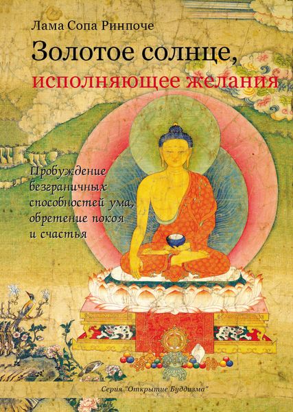 Обложка книги «Золотое солнце, исполняющее желания»