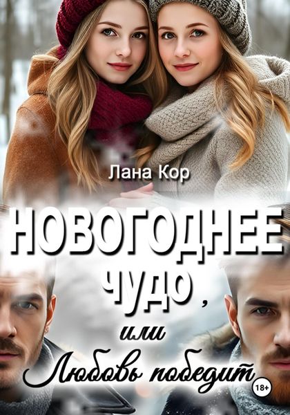 Обложка книги  «Новогоднее чудо, или Любовь победит»