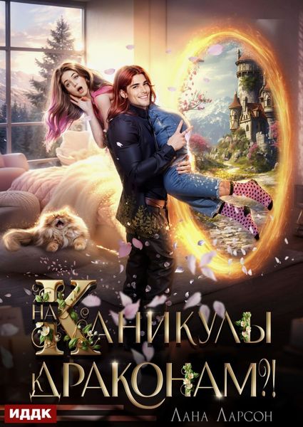 Обложка книги «На каникулы к… ДРАКОНАМ?!»