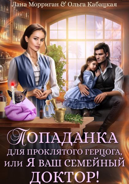 Обложка книги  «Попаданка для проклятого герцога, или Я ваш семейный доктор!»