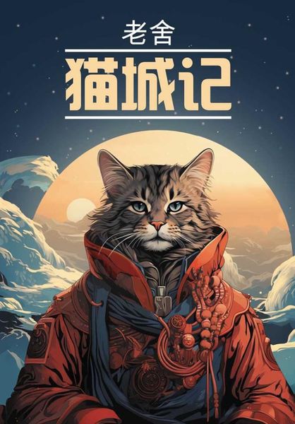 Обложка книги  «Записки о кошачьем городе / 猫城记 Книга для чтения на китайском языке»