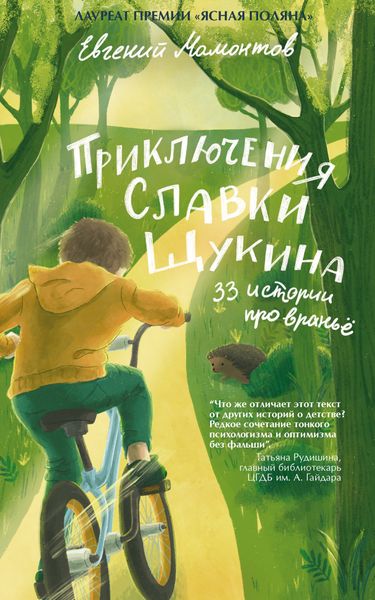 Обложка книги  «Приключения Славки Щукина. 33 рассказа про враньё»