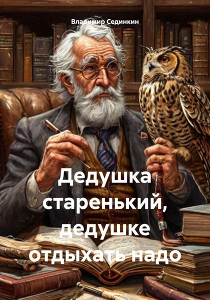 Обложка книги  «Дедушка старенький, дедушке отдыхать надо»