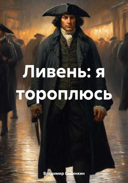 Обложка книги  «Ливень: я тороплюсь»
