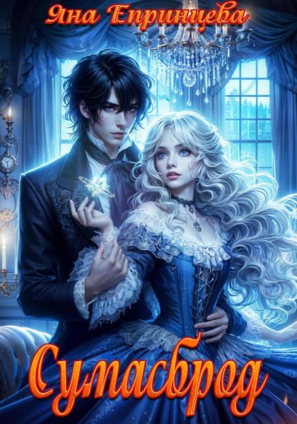 Обложка книги  «Сумасброд»