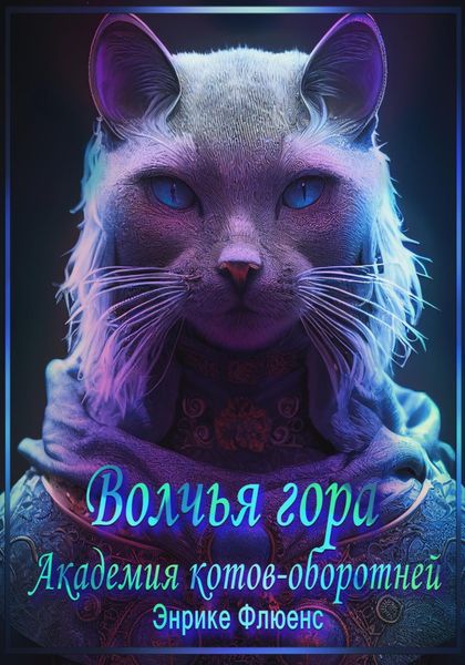 Обложка книги  «Волчья гора. Академия Котов-оборотней»
